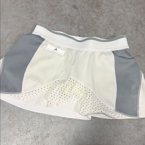 Adidas x Stella Mccartney White and Neon Athletic Skirt -- Size Medium - NWOT - Picture 1 of 4